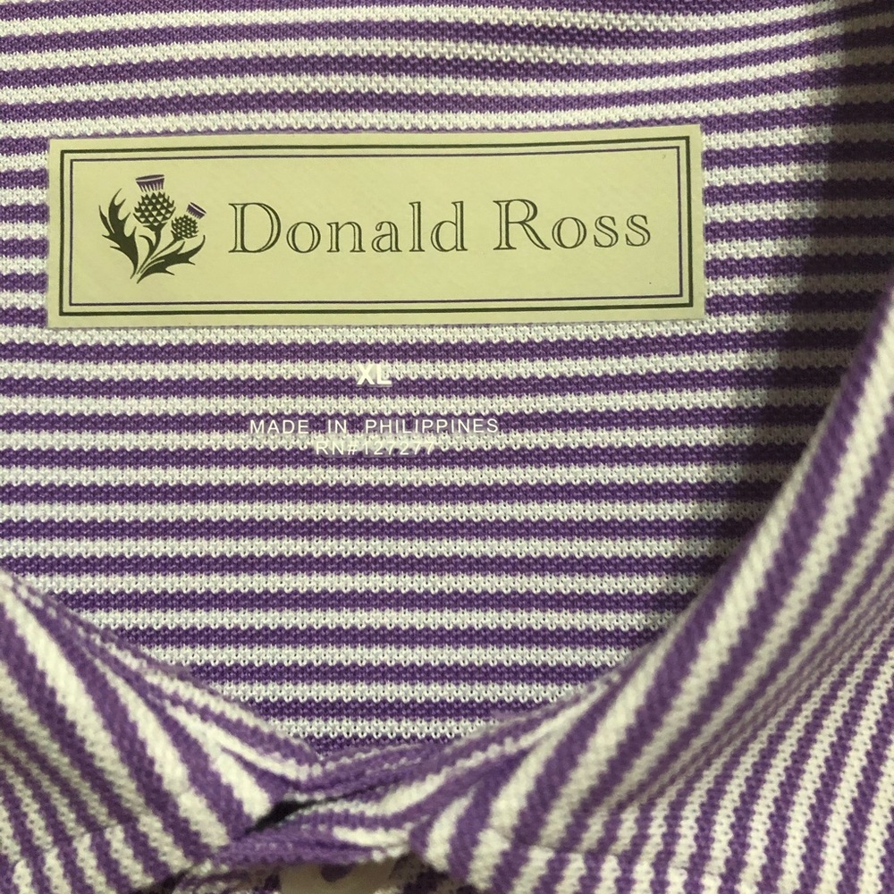 Men’s Donald Ross Golf Shirt - Picture 2 of 5